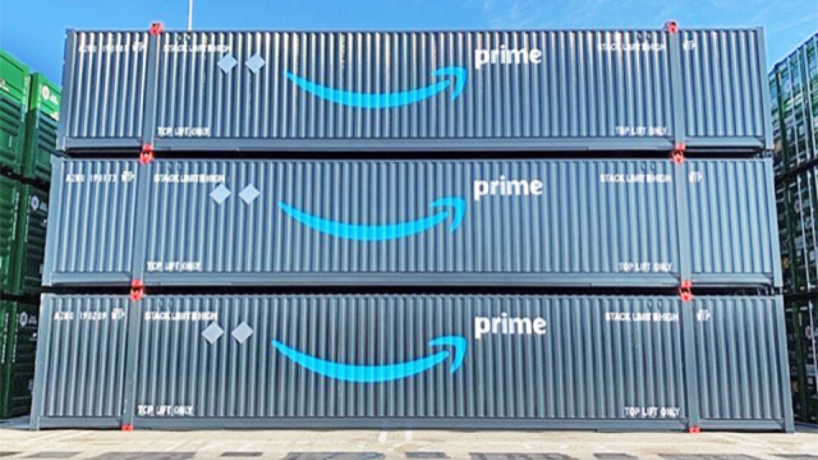 Amazon acquires branded intermodal containers Journal of Commerce